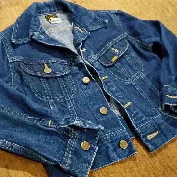 Lee Youth Jean Jacket Size 8 - Picture 2 of 8